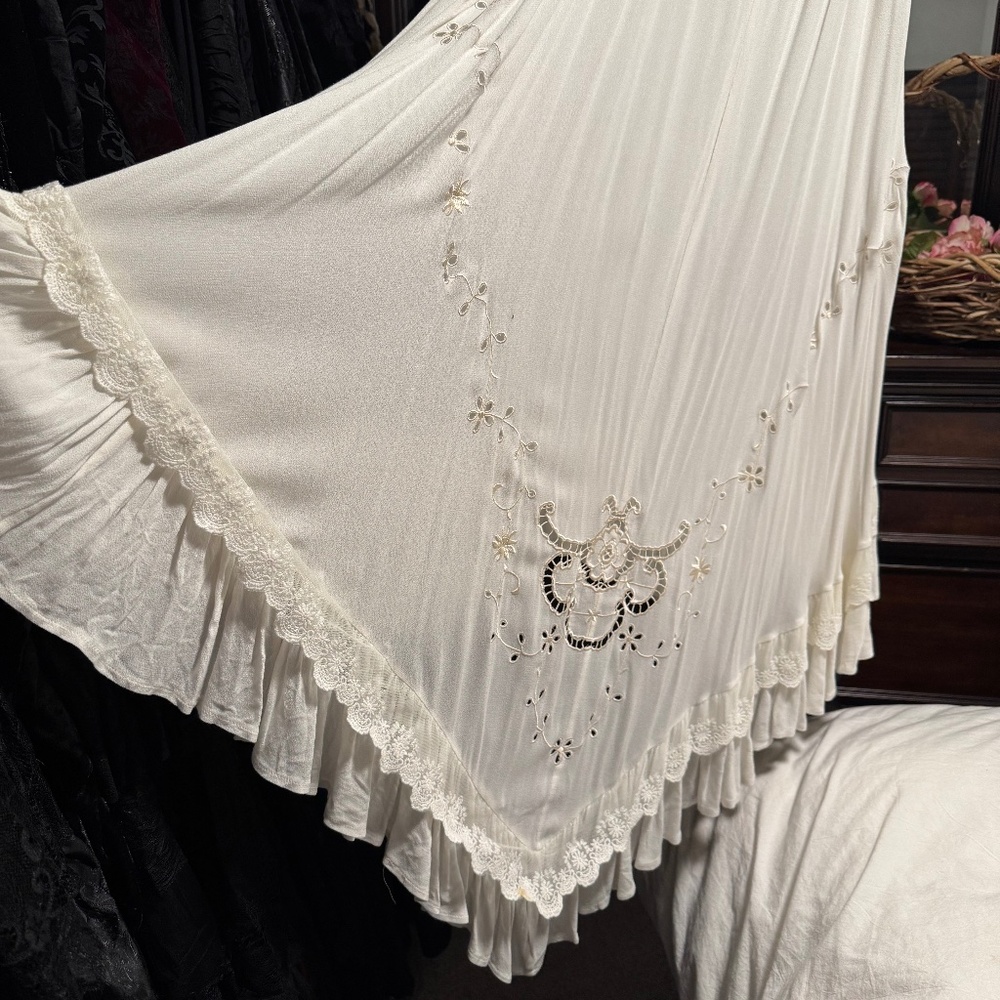 Spell Gown White Cream xs - Picture 5 of 15